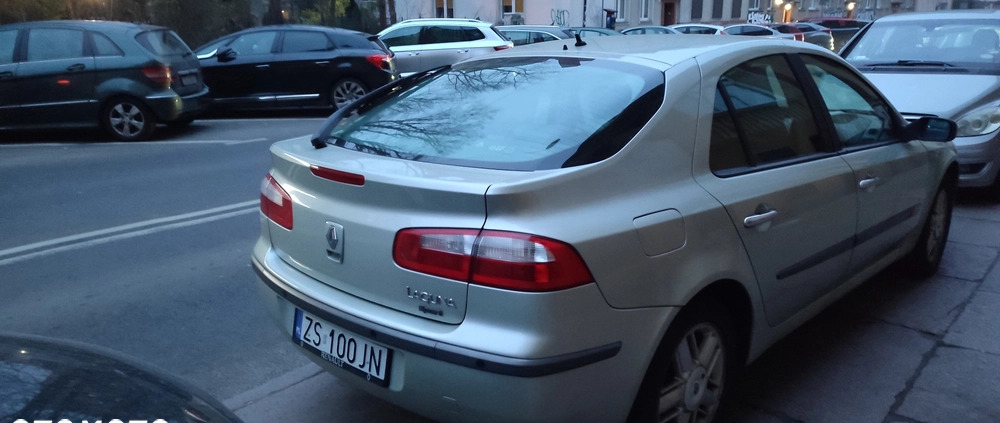 Renault Laguna cena 4500 przebieg: 231000, rok produkcji 2003 z Szczecin małe 37